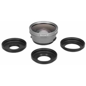 Sony Wide Conversion Lens - Objetivo (100 g, Plata)