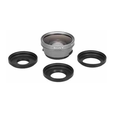 Sony Wide Conversion Lens - Objetivo (100 g, Plata)