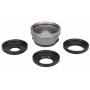 Sony Wide Conversion Lens - Objetivo (100 g, Plata)