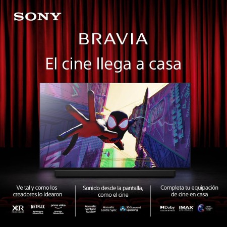 Sony BRAVIA 9 QLED XR l Mini LED 85 Pulgadas 4K HDR Google Smart TV, Funciones de Juego para Playstation 5, IMAX optimizado,