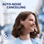 Soundcore by Anker Space A40 Auriculares Inalámbricos Bluetooth Cancelación Ruido Activa Adaptativo, 50H Reproducción Total,