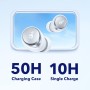 Soundcore by Anker Space A40 Auriculares Inalámbricos Bluetooth Cancelación Ruido Activa Adaptativo, 50H Reproducción Total,