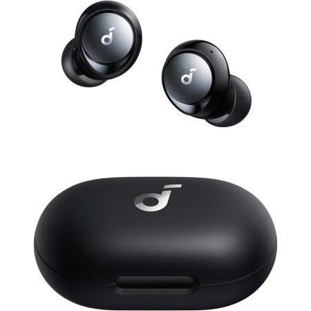 Soundcore by Anker Space A40 Auriculares Inalámbricos Bluetooth Cancelación Ruido Activa Adaptativo, 50H Reproducción Total,