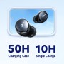 Soundcore by Anker Space A40 Auriculares Inalámbricos Bluetooth Cancelación Ruido Activa Adaptativo, 50H Reproducción Total,
