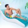 Intex 56874 Splash Lounge Colchoneta Hinchable, Flotador para Piscina, Capacidad 1 Persona, Peso Máximo Soportado 100 kg,