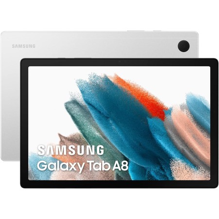 Samsung Galaxy Tab A8 - Tablet de 10.5” (3GB RAM, 32GB Almacenamiento, Wifi, Android 12) Plata - Versión española