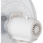 Orbegozo SF 0147 Standing Fan 50 W 3 Ventilation Speeds Oscillating Height Adjustable Quiet Safety Grille Blade Size 40 cm White