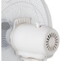 Orbegozo SF 0148 Standing Fan, 50 W, 3 Ventilation Speeds, Oscillating, Height Adjustable, Quiet, Safety Grate, Blade Size 40