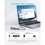 Anker Hub USB C (5 en 1), HDMI 4K@30Hz con Entrega de Potencia máxima de 100 W, Puertos de Datos USB-C y USB-A a 5 Gbps,