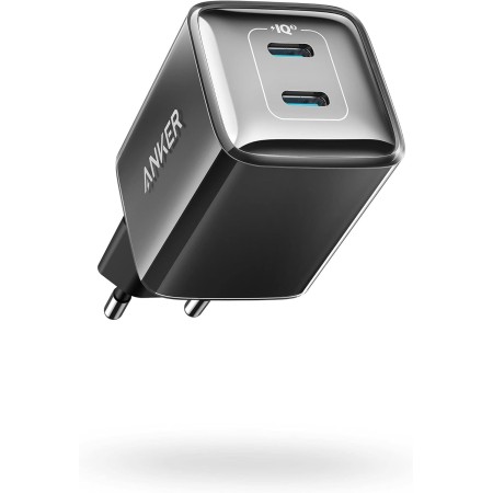 Anker Cargador iPhone Carga Rapida 521 (Nano Pro), Cargador USB C Compacto de 40 W PIQ 3.0 con Puerto Dual (no Plegable) para