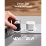 Anker Cargador iPhone Carga Rapida 521 (Nano Pro), Cargador USB C Compacto de 40 W PIQ 3.0 con Puerto Dual (no Plegable) para