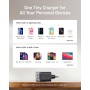 Anker Cargador iPhone Carga Rapida 521 (Nano Pro), Cargador USB C Compacto de 40 W PIQ 3.0 con Puerto Dual (no Plegable) para