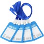 GTIWUNG 4 Pcs Funda de Tarjeta de Identificación, ID Titular de Tarjeta, Vertical Etiqueta de Nombre Insignia ID Card Holders,