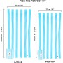 Fushing Pack de 50 plástico transparente vertical Badge titulares, nombre Tag titulares, titulares de la tarjeta (XL)