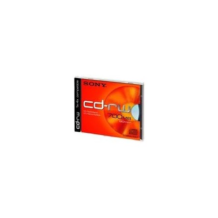 Sony CDRW700HSA - Jewel Case: CD-R, 700 MB