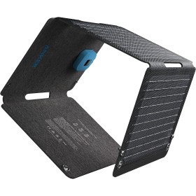 Panel solar Anker Solix PS30, cargador solar plegable de 30 W, resistencia al agua y al polvo IP65, carga ultrarrápida, carga 2