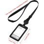 Fodlon Porta Tarjetas Identificativas Colgante Extensible Portatarjetas Retractile Funda Tarjeta Con Correa Cuello Porta