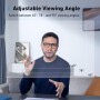 AnkerWork C310 Webcam, 4K Webcam, 12 Megapixel, AI Auto Focus, AI Framing, AI Noise Canceling Mic, Built-in Privacy Cover, and