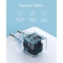 Anker Cargador iPhone Carga Rapida PowerPort III-Fuente de alimentación USB-C (20W, Carga rápida, Compatible con iPhone 15/14