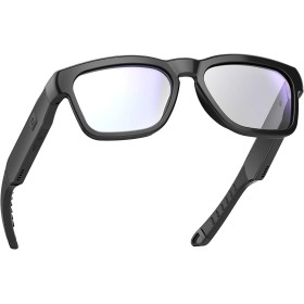 OhO Smart Glasses,Safety Glasses with Bluetooth Speaker,Indoor/Outdoor UV Protection and Voice Control,Unisex(Blue Light Lens)