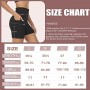 Pantalones Cortos Deportivos para Mujer, Pantalon Corto Ciclismo Gym Running Yoga Gym Fitness para Mujer con Bolsillos Mallas