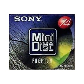 Sony MiniDisc Premium MDW-74B - Nuevo y sellado