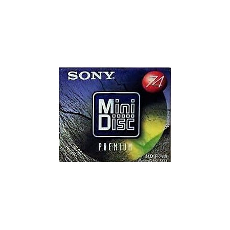 Sony MiniDisc Premium MDW-74B - Nuevo y sellado