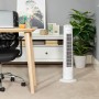 Russell Hobbs Tower Fan, 29 Inch Lightweight 3 Speeds 75° Oscillation Powerful Airflow Quiet Fan with Timer for Home Office