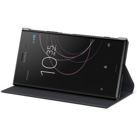 Sony 1309-5975 - Funda y Soporte para Xperia XZ1, Color Negro