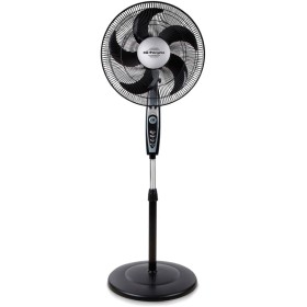 Orbegozo SF 0149 Standing Fan, 60 W, 3 Speeds, Oscillating, Quiet, Tilt Head, Height Adjustable up to 128 cm, Safety Grid, Blade