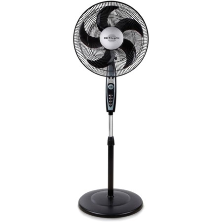 Orbegozo SF 0149 Standing Fan, 60 W, 3 Speeds, Oscillating, Quiet, Tilt Head, Height Adjustable up to 128 cm, Safety Grid, Blade