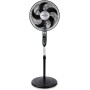 Orbegozo SF 0149 Standing Fan, 60 W, 3 Speeds, Oscillating, Quiet, Tilt Head, Height Adjustable up to 128 cm, Safety Grid, Blade