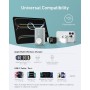 Anker MagGo Power Bank para Apple Watch, Batería Compacta de 10.000 mAh con Certificación Oficial y Cable USB-C Integrado, 35 W