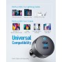 Anker Cargador de Coches USB C 40 W y 2 Puertos PowerIQ 3.0 y Power Delivery, PowerDrive III Duo para iPhone12/12 Pro/11/11