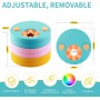 kaianda - Manguitos de natación para niños, 6PCS Manguitos Bebe ，Manguitos Dolphin，Hechos de Espuma, Piscina Discos Flotantes…