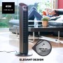 Taurus - Tower fan New Babel 50W, Height 86 cm, 3 speeds, Timer 2h, Auto Off, Oscillating function, Non-slip base, Rotary