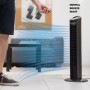 Taurus - Tower fan New Babel 50W, Height 86 cm, 3 speeds, Timer 2h, Auto Off, Oscillating function, Non-slip base, Rotary