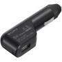 Sony DCC-U50A - Adaptador de corriente USB para el coche (5V, 500 mA), color negro