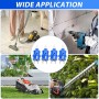 HTTYHT 4 Piezas Enchufes Schuko 250V 16A Enchufe Schuko Europa de Contacto de Protección 2 Polos Enchufe Repuesto para uso