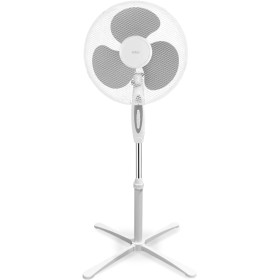 gridinlux® | HOMELY FRESH 450 Standing Fan | 40W | 3 Blades of 40 cm Diameter | Oscillating | Cooler 3 Speeds | Height