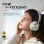 Soundcore de Anker Space One Auriculares Cancelación Ruido Activa Adaptativa, Cascos Inalambricos Bluetooth Reducción de Voz