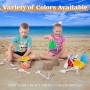 Sloosh 12 Juegos de Cubos de Arena con Palas para Niños Cubos de Playa Juguetes Regalos para Fiestas Juego de Cubos de Plástico