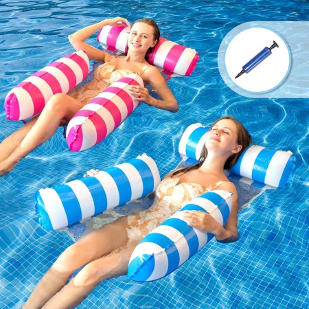 Colchoneta Piscina Adultos Hinchables Para Piscina Flotadores Piscina Hamaca De Agua Colchonetas Inflables Piscina Colchoneta