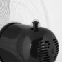Orbegozo TF 0124 – Desktop Fan, Oscillating, Propeller Diameter 20 cm, Handle, 22 W, LED Light Pilot, 2 Speeds, Black