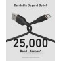Anker Flow USB C Cable, Pack of 2, Charging Cable, usb to usb c cable for Samsung Galaxy S24 S23 S22 Ultra Note 20 iPhone 16 15