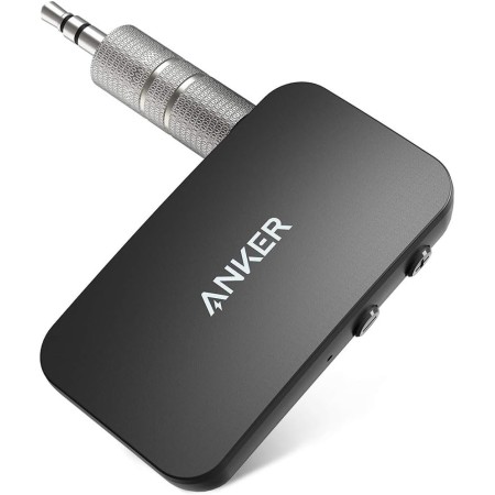 Anker Soundsync A3352 - Receptor Bluetooth para transmisión de música Bluetooth 5.0, 12 Horas de duración, Manos Libres,