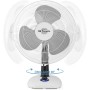 Orbegozo TF 0124 – Desktop Fan, Oscillating, Propeller Diameter 20 cm, Handle, 22 W, LED Light Pilot, 2 Speeds, Black