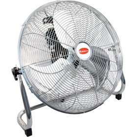 MAXELLPOWER INDUSTRIAL FLOOR FAN TABLE TOP 150W 3 SPEEDS GRILL BLADES METAL 20" QUALITY (INDUSTRIAL FLOOR FAN 150W)