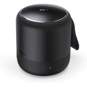 Soundcore Mini 3 Altavoz Bluetooth Potente, Tecnologí­as BassUp y PartyCast, USB-C, Resistencia al Agua IPX7 y EQ