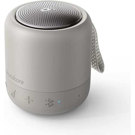 Soundcore Mini 3 Altavoz Bluetooth Potente, Tecnologí­as BassUp y PartyCast, USB-C, Resistencia al Agua IPX7 y EQ